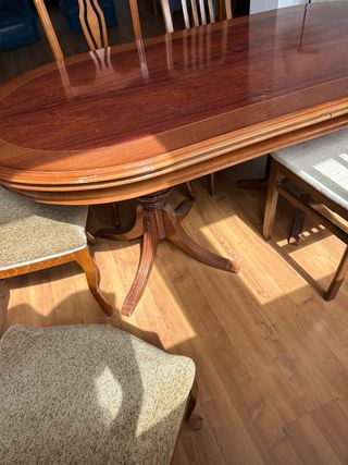 Sillas de comedor de madera