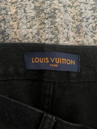 Jeans Louis Vuitton Neri Monogram