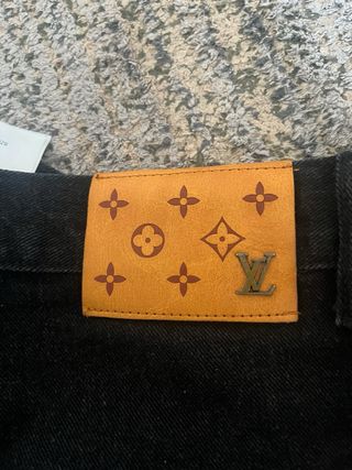 Jeans Louis Vuitton Neri Monogram