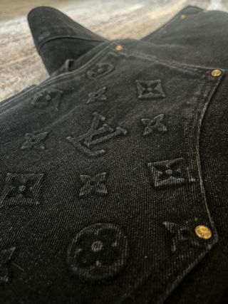 Jeans Louis Vuitton Neri Monogram