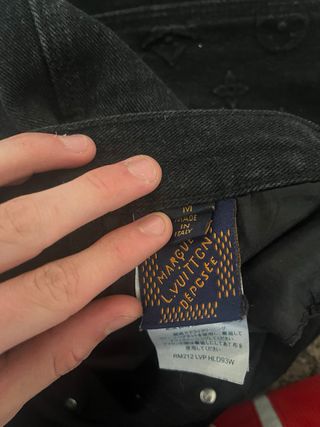 Jeans Louis Vuitton Neri Monogram