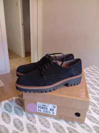 Zapatos KHA Negro Talla 40