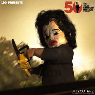 Leatherface Dx 27 cm La Matanza de Texas Mezco LDD