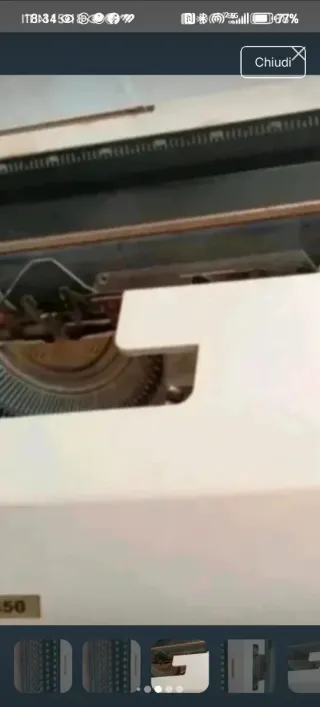 Macchina da scrivere Underwood 450