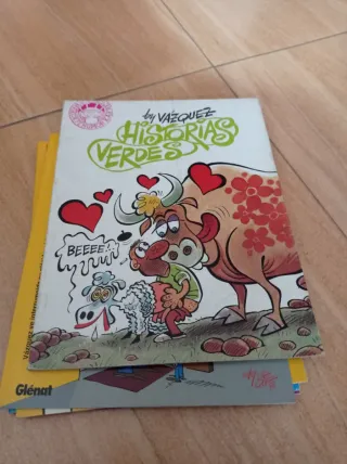 cinco tomos de Vázquez