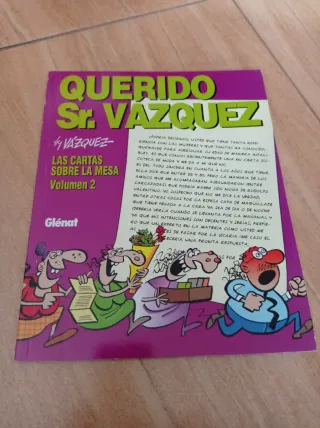 cinco tomos de Vázquez