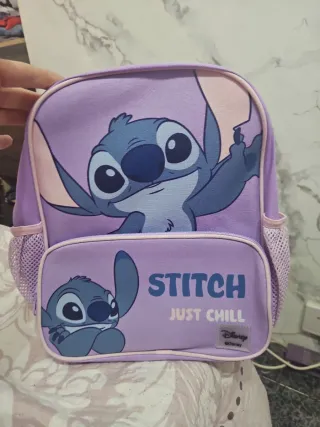 Mochila Morada Stitch Disney