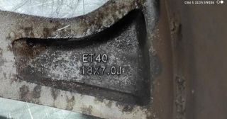 403007704r juego de llantas renault koleos 1778298