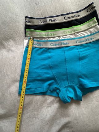 Pack 3 Boxer Calvin Klein Azul y Blanco