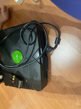 Xbox Clásica Negra Completa