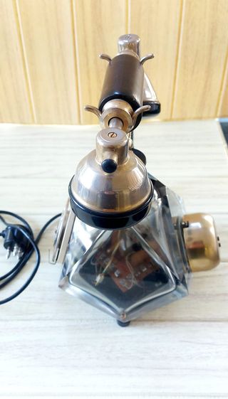 Raro Telefono FATAP Murano Vetro Nero Argento