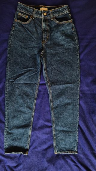 Pantalones vaqueros mujer azul