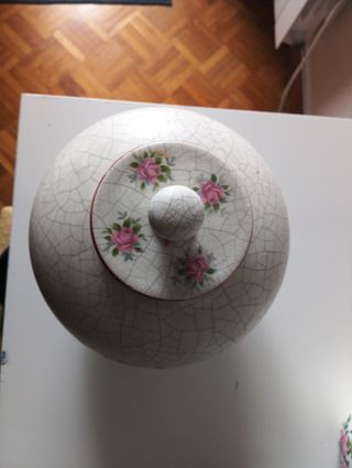 3 Jarrones Porcelana