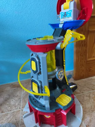 Torre Control Patrulla Canina + Vehículos muñecos