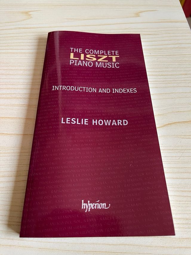 Liszt Complete Piano Music 98 CD