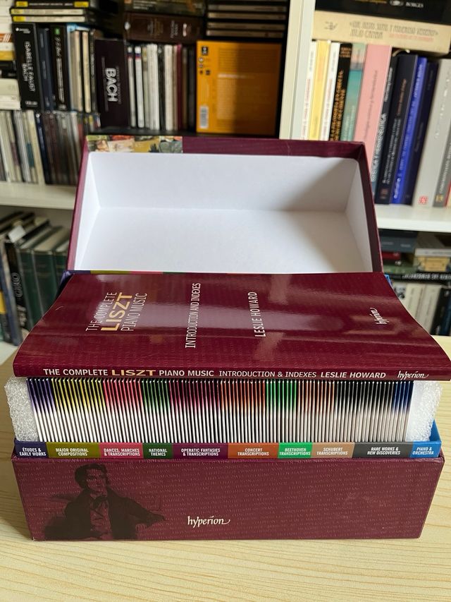 Liszt Complete Piano Music 98 CD