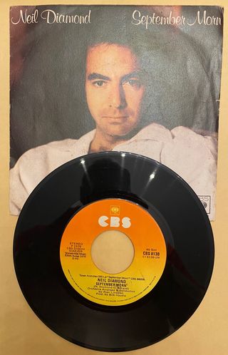 45 giri Neil Diamond - September Morn 1979