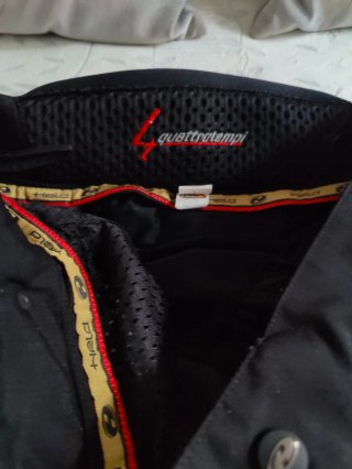 Chaqueta y pantalón Moto Held 4quattrotempi Negra
