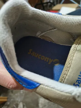 Saucony original beige/blu scarpe uomo