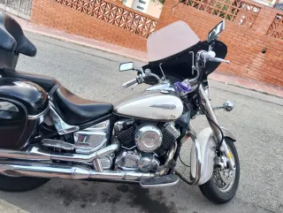 Yamaha Drag Star Cruiser Beige/Negra