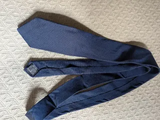 Corbata azul marino Easy Wear