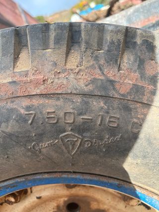 Ruedas de remolque 7.5x16
