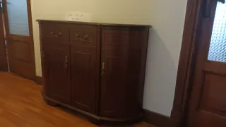 Consola de pasillo de madera