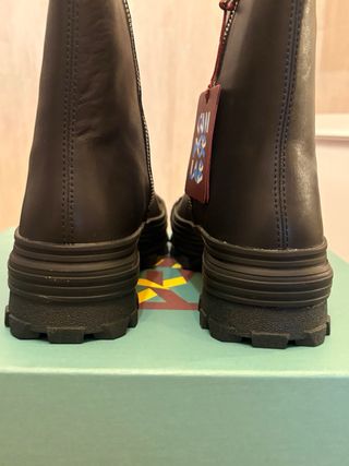 Botas Camper Lab Piel Negras Cremallera