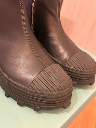 Botas Camper Lab Piel Negras Cremallera