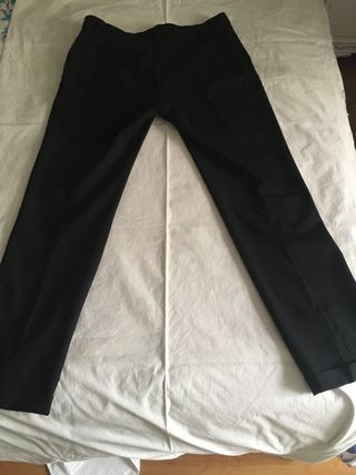 Pantalón azul marino Massimo Dutti  Talla 44