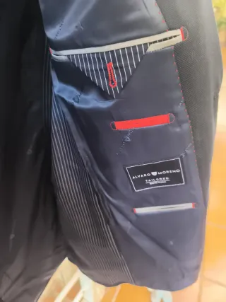 Traje Álvaro Moreno Azul Talla M