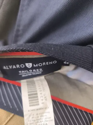 Traje Álvaro Moreno Azul Talla M