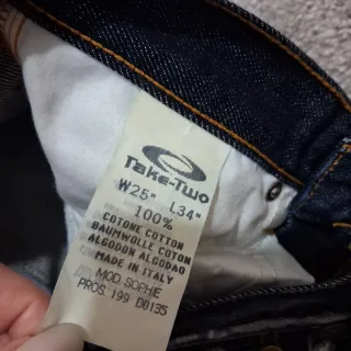 Vaqueros Donna Take Two Straight Y2K Low Waist