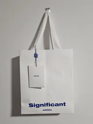 Camiseta ADER error "Significant" – Azul Z-Blue.