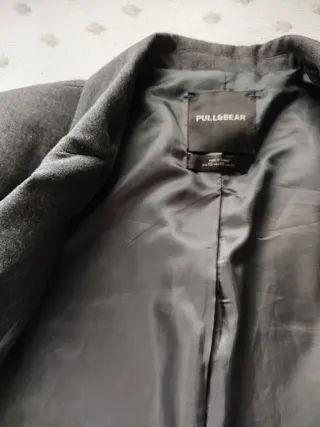Chaqueta Pull&Bear gris mujer