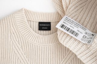 Chaleco Massimo Dutti Cashmere Crudo Talla S