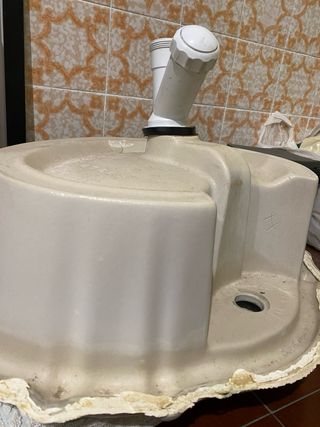 Lavabo Vintage GALA - Diseño Concha Porcelana