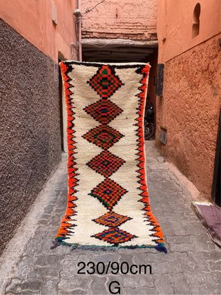 Tappeto berbero lana per corridoio