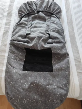 Saco para silla de paseo gris