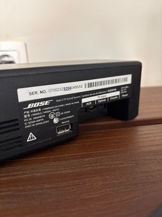 Barra sonora Bose Solo 5 nera