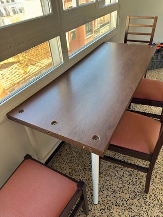 4 Sillas de Comedor Madera