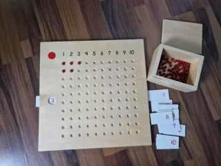 Tablero Multiplicar Montessori