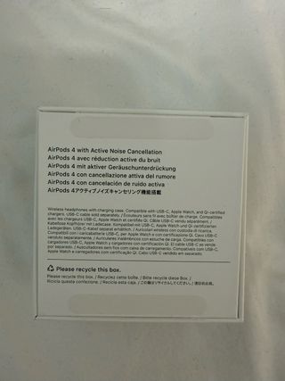 Airpods 4 ANC Apple Blancos