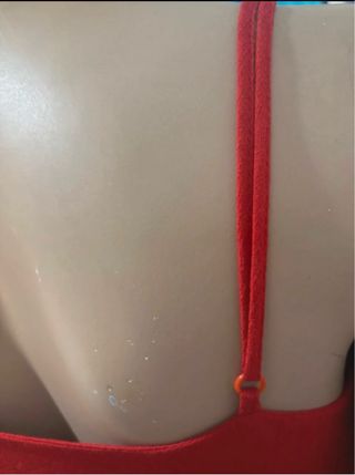 Vestito Bershka corto rosso