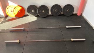 2 Discos Bumper 5Kg MANIAK Naranja