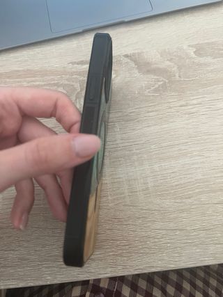Custodia iPhone 13 Pro Max in legno e resina