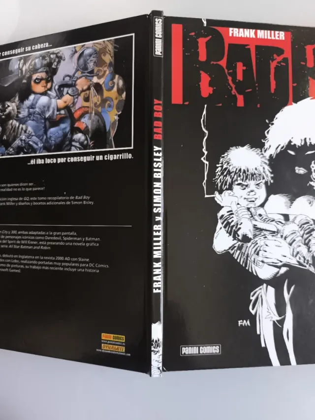 comic Bad boy de Frank Miller