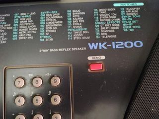 Teclado Casio WK-1200 - 76 Teclas con Soporte