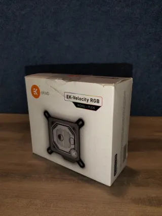 EKWB EK-Velocity RGB Bloque de Agua CPU Nickel