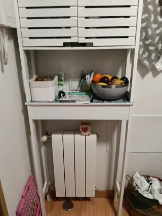 Armario Cocina/Baño Blanco Madera